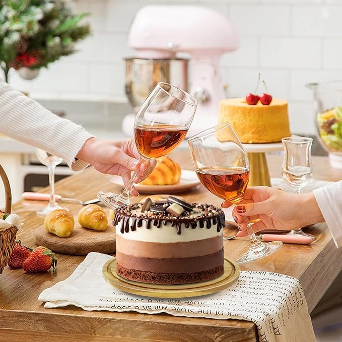 Cutesun Wood Cake Stand with Lid, 12in Acacia Wood Cake Plate with Cover, Wooden Cake Display Stand with Acrylic Dome (Not Glass), Cake Holder Tray for Wedding Gift，Kitchen,Birthday,Parties,Baking Gifts