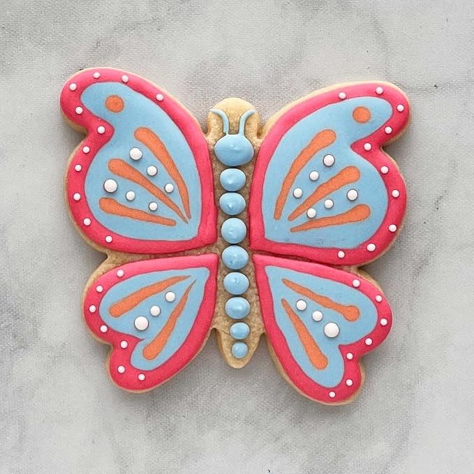 Ann Clark Cookie Cutters Large Butterfly/Moth Cookie Cutter, 4.5" Made in USA