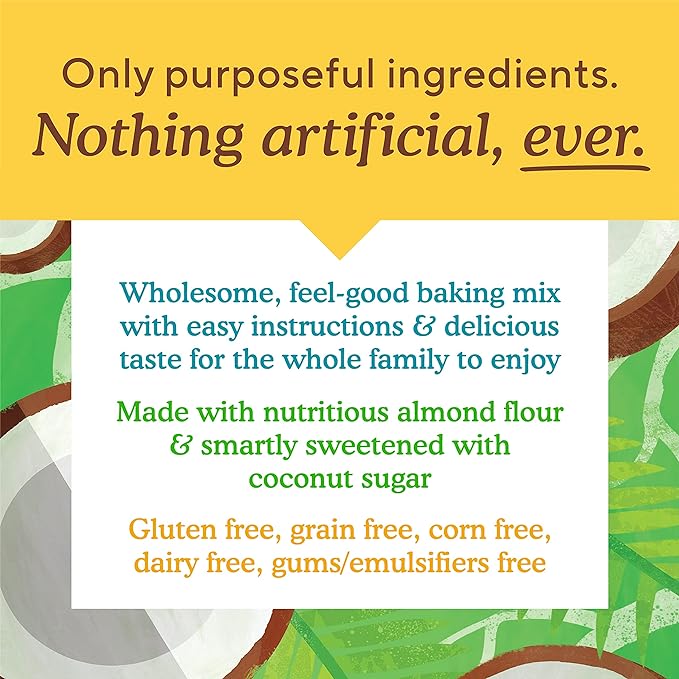 Simple Mills Almond Flour Baking Mix, Gluten Free Pumpkin Bread Mix, Muffin pan ready, Made with whole foods, 3 Count (Packaging May Vary)