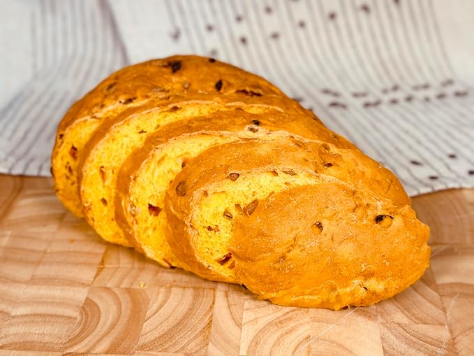 Molibake Carrot Bread Mix – Pack of 2 - All-Natural Baking Mix for Bread Machine and Oven - 15 oz Mix with Dried Carrots, Oat Flakes, Sunflower Seeds - Easy-to-Use Breads Maker Mix for Homemade Baking