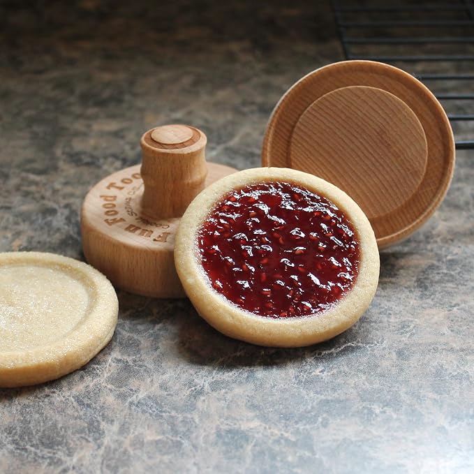 Wood Cookie Stamp, 2.5 Inch (Jelly CS-144)