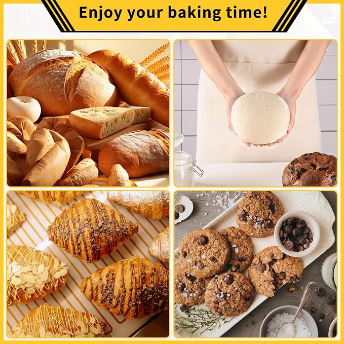Dough Sheeter Machine for Home, Type 300 Manual Pastry Roller & Croissant Dough Laminator, Countertop Stainless Steel Laminadora de Masa for Pizza, Cookies, and Bread