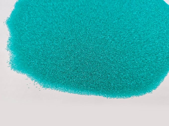 Edible 5 Ounce Fine Decorative Teal Sanding Sugar Sprinkles for Baking, Sparkling Crystals for Cakes, Cookies, Cupcakes, Ice Cream Topping and Rimming Sugar