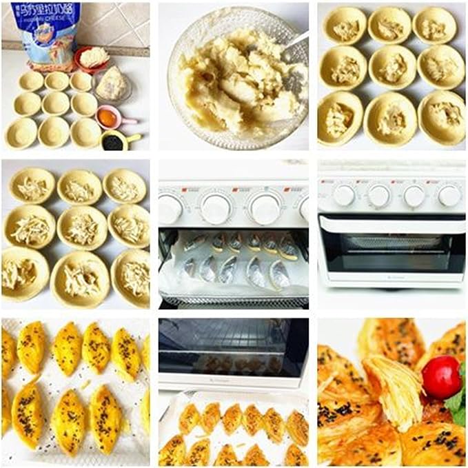 12Pcs 4.72 Inch Aluminum Fluted Boat Tart Pan, Mini Oval Tartlet Mold for Egg Tarts, Quiches, Cheesecakes, Wavy Tartlet, Fruit Tats - Silver