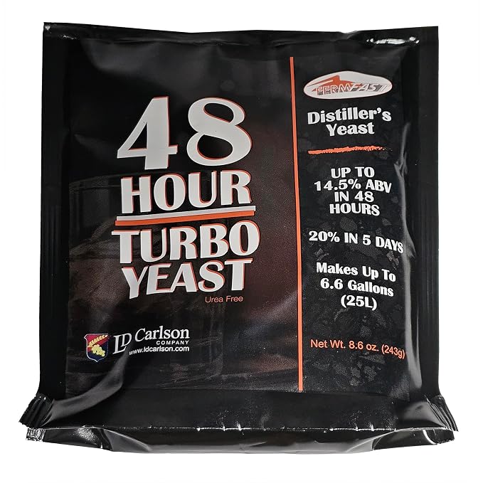 48 HOUR TURBO YEAST FERMFAST 243g PACKET