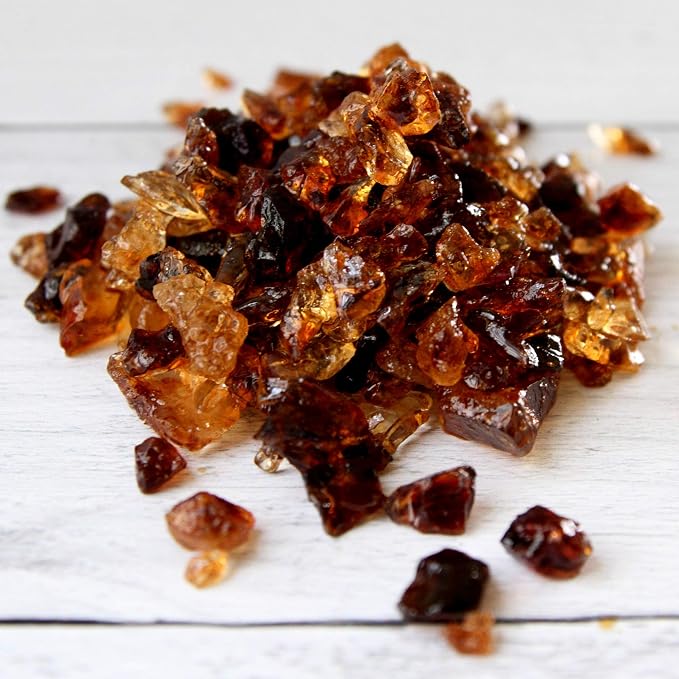 Belgian Rock Sugar - 2 Pounds - Natural REAL Beet Sugar - Brown Rock Sugar - Teavana Style Tea Sugar - Perfect Sugar Cube or Cane Sugar Replacement - Natural Belgian Amber Sugar for Tea By The Sugar Lab