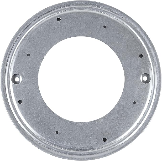 HSTECH 12 inch Lazy Susan, 800lbs Rotating Bearing Plate Heavy Duty for Rotating Table, Book Case, Serving Tray, Crafts Stand, Potted Plants, Shoe Rack(360˚ Rotation)