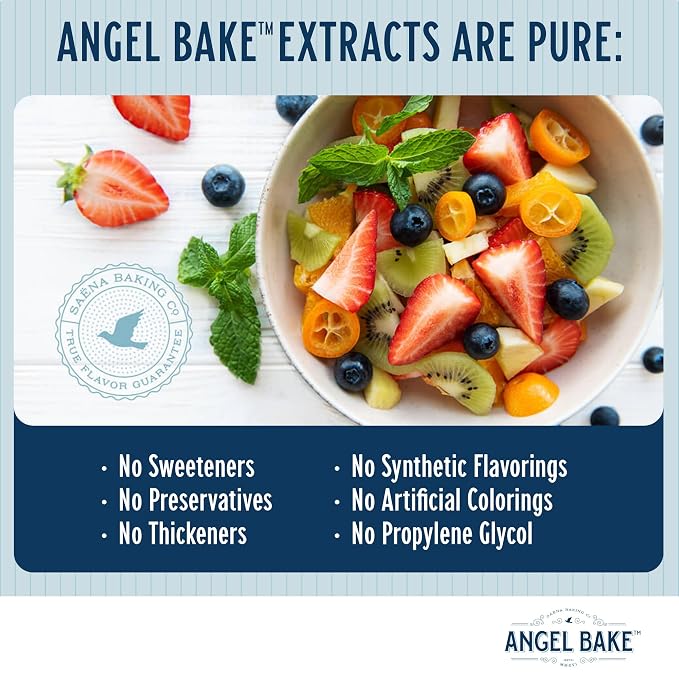 Angel Bake Pure Peppermint Extract, 1 Gallon
