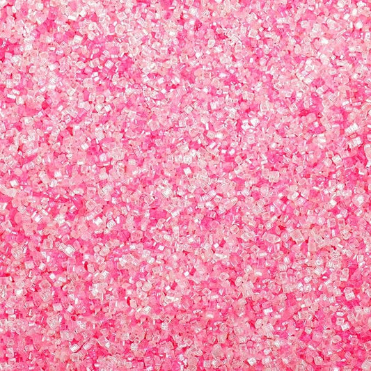 Pink Sprinkles for Baking, Valentines Sprinkles,130g/4.6oz Pink Sanding Sugar, Ideal for Cupcake, Cookie, Ice Cream and Donuts Toppings, Wedding, Birthday Party Supplies