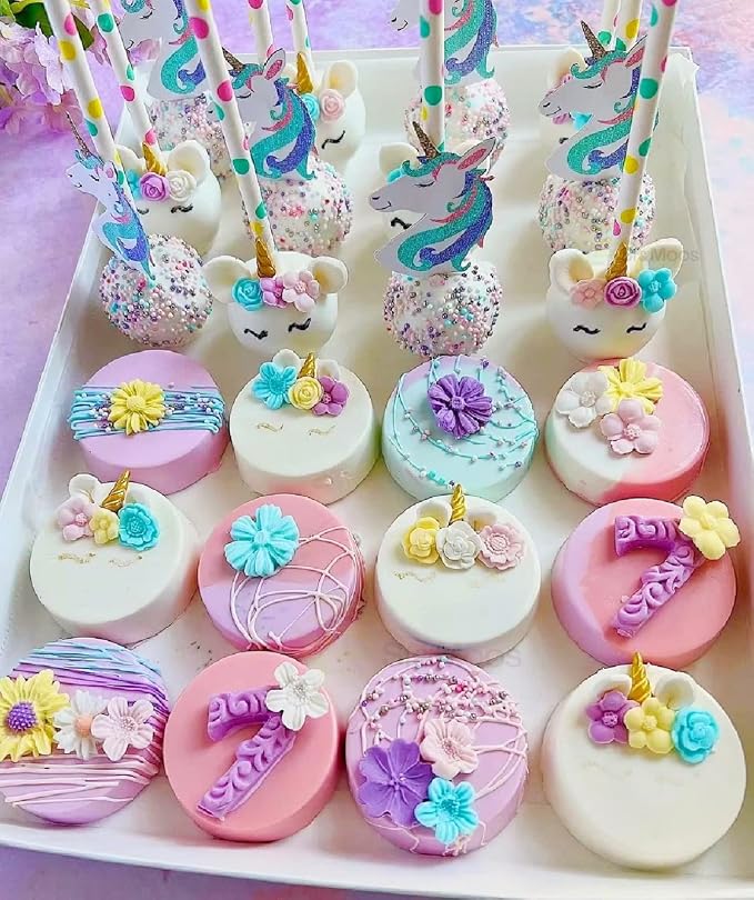 SE Si&Moos Gold Unicorn Horn Sprinkles Unicorn Horn Cupcake Toppers Gold Sprinkles for Decorating Edible Cookie Cake Decorations, Shower Party Birthday Holiday Supplies 3 OZ with Tweezers