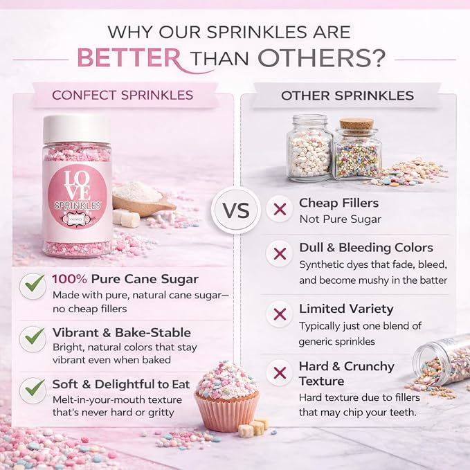 Confect Lime Green Sprinkles – Premium Green Pearl Cake & Cupcake Sprinkles (4.2 oz) – Bake Stable Edible Decorating Sprinkles for Cookies, Baking & Cake Decorations – Soft Chew, No Synthetic Dyes