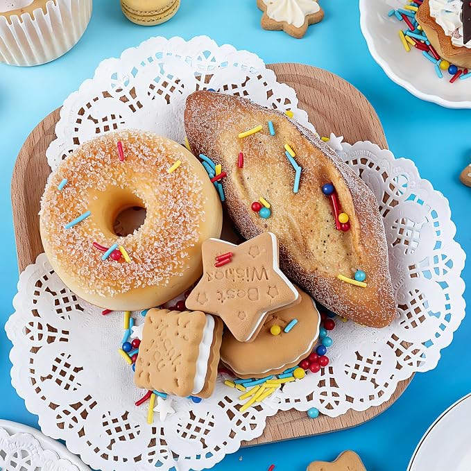 Red Blue and Yellow Sprinkles for Cake Decorating, Edible Pearls, Jimmies and Stars Mixed, Perfect for Cake Decorations, Baking, Ice Cream, Cookies, Cupcake Toppings