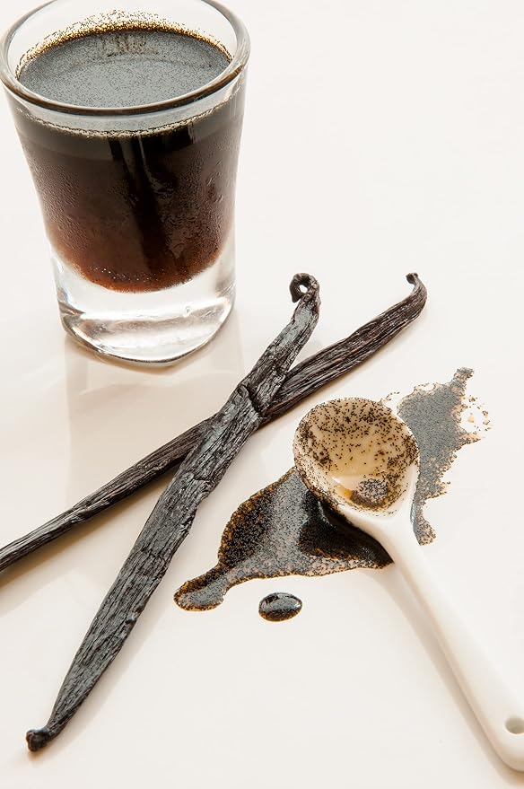 Vanilla Bean Paste for Baking and Cooking - Gourmet Madagascar Bourbon Blend made with Real Vanilla Seeds - 5 Gallons