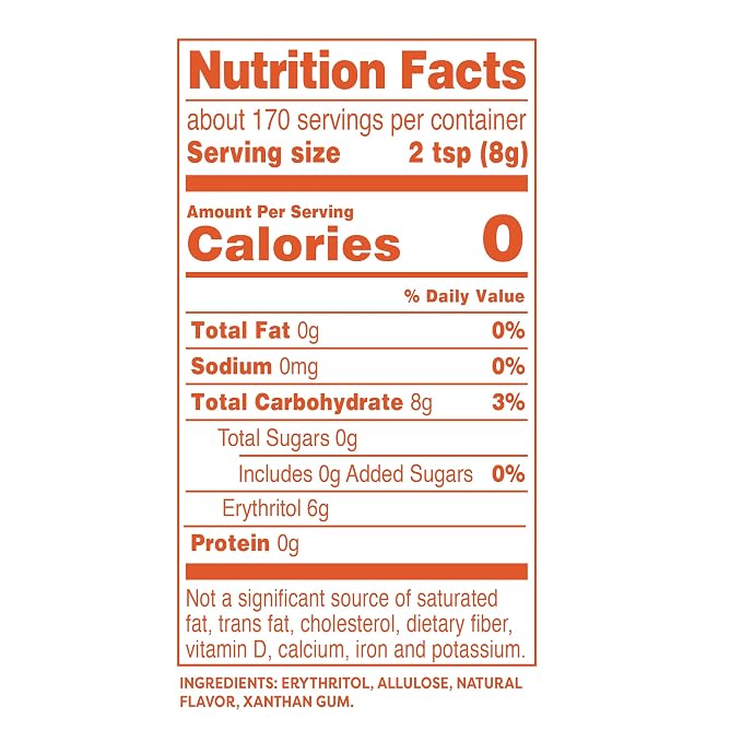 Swerve Ultimate Sugar Replacement Sweetener, Granular Sugar Substitute, Zero Calorie, Keto Friendly, Zero Sugar, Non-Glycemic, Gluten Free, 48 ounces