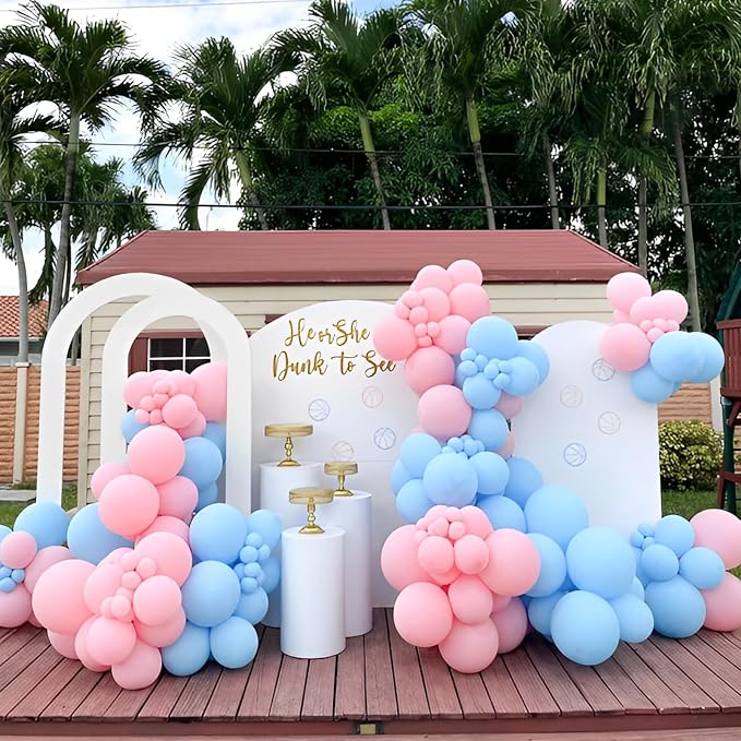 Voircoloria Light Pink Balloons, 66pack 12inch Pastel Pink Latex Party Balloons for Boys Girls Birthday Party, Baby Shower, Wedding, Gender Reveal, Baby Shower, Anniversary Party Decorations