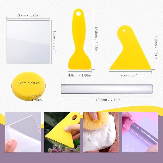 Swpeet 30Pcs Silicone Clay Sculpting Tool, Modeling Dotting Tool & Pottery Craft Ball Stylus Tool,Dotting Pottery Toolsfor Pottery Modeling, Smoothing Clay, Ceramics