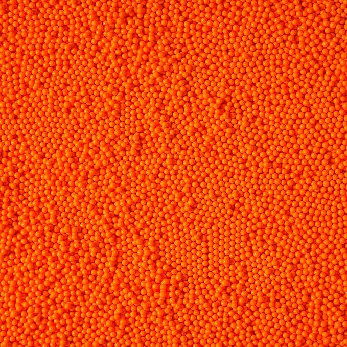 Edible Orange Sprinkles, Nonpareil Sprinkle, Orange Sprinkles for Cupcakes, Cakes, Cookies, Macarons, Ice Cream, Perfect for Halloween, Fall, Thanksgiving Day(120g/4.23oz)