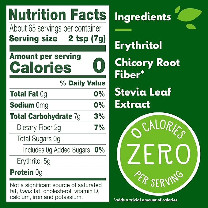 Truvia, Sweetener Stevia Calorie Free, 16 Ounce
