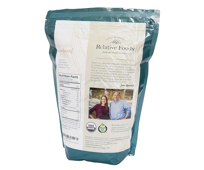 Gluten Free Oat Flour (3 pounds) - Low-carb organic Oat Flour with protein & dietary fiber - Vegan and substitute for wheat - Non-GMO and Organic for baking cooking & more