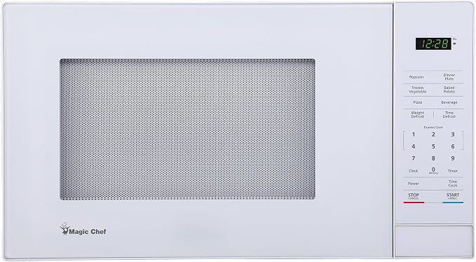 1.1 cu. ft. Countertop Microwave Oven in White