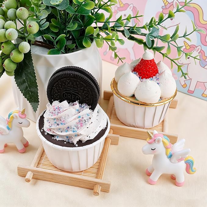 Unicorn Sanding Sugar Sprinkles, 4.6 oz Edible White Pink Purple Blue Sugar Crystals for Baking Topping, Cupcakes, Cookies, Ice Cream & Cake Decorating, Pastel Birthday Party Holiday Supplies