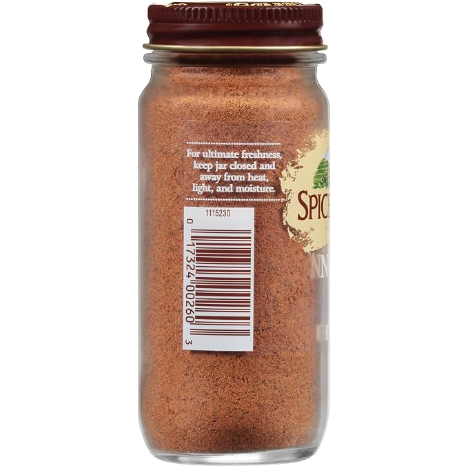 Spice Islands Ground, Nutmeg, 2.1 Ounce (Pack of 2)