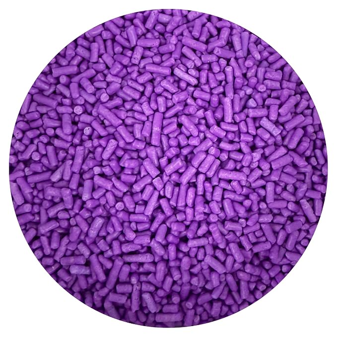 Bright Purple Sprinkles Jimmies 4 oz, Sprinkles For Cake Decorating, Baking, Ice Cream & More, The Hampton Candy Company