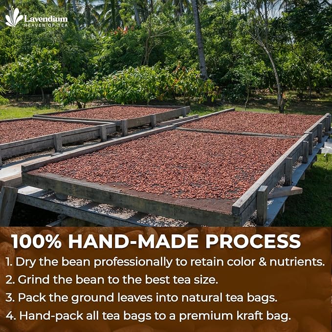 Lavendium, 6oz Cacao Powder, 100% Natural & Pure, Unsweetened, Rich Chocolate Flavor, Perfect for Baking & Smoothies, No Additives or Preservatives, No Gluten, Vegan