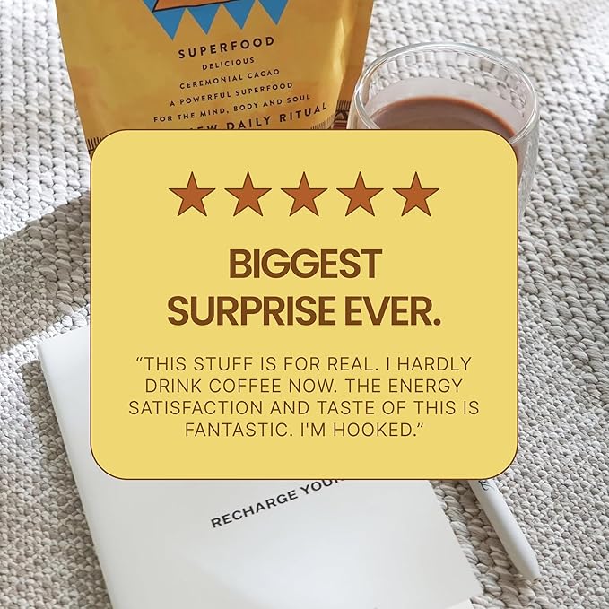 KORACAO Sustainably Harvested Cacao | Ideal Superfood for Everyday Bliss | Ceremonial Grade Cacao | Enhance Your Spiritual Journey with Ancient Superfood Delight - 3 Pounds