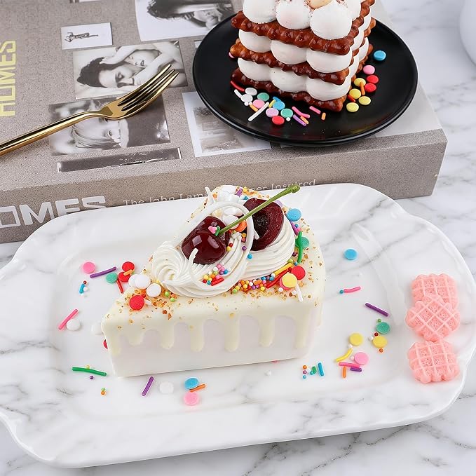 Rainbow Sprinkles Edible Dot Sprinkles, 4.6oz Ice Cream Sprinkles 3-Mix Nonpareils Confetti Jimmies for Cakes Cupcakes Ice Cream