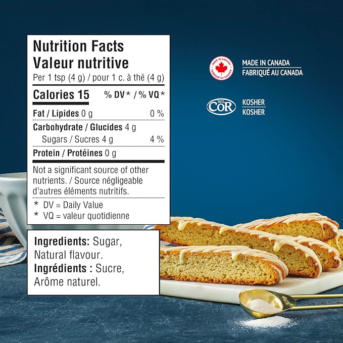 Dr. Oetker Natural Vanilla Sugar, 1.68 Ounce
