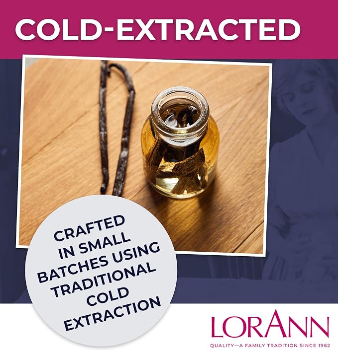 LorAnn Oils Reserve Pure Organic Madagascar Bourbon Vanilla Extract – Real, Organic Vanilla Extract for Baking, Pure Flavor & Bourbon, 16 Ounce