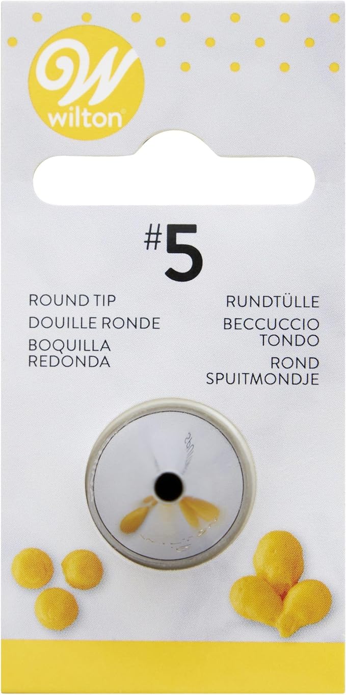 Wilton Decorating Tip, No.5 Round