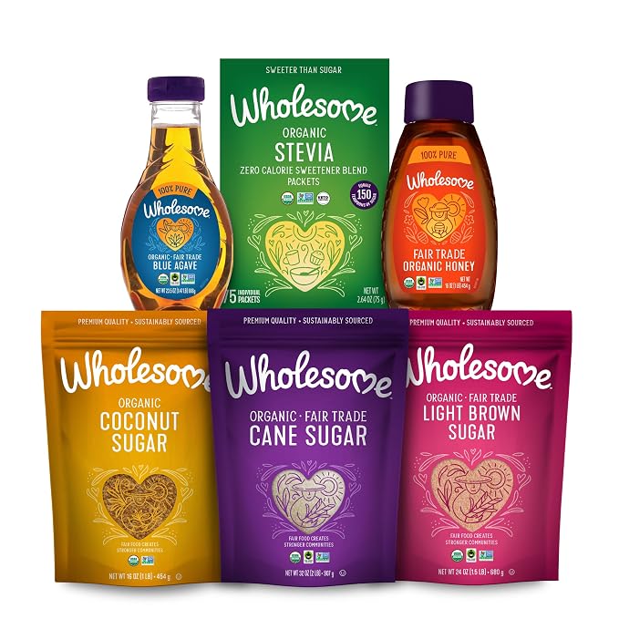 Wholesome Organic Stevia, Zero Calorie Sweetener Blend, Non GMO & Gluten Free, 2.64 Oz, 75ct (Pack of 2)