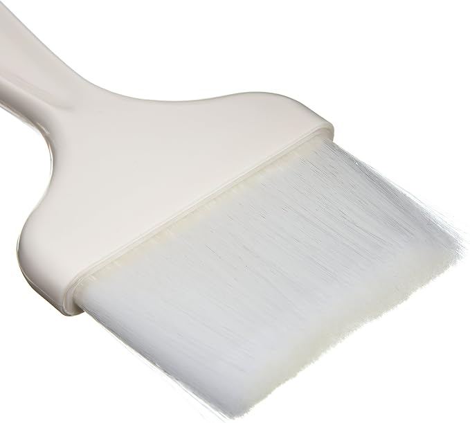 Carlisle FoodService Products 4039302 Sparta Galaxy Nylon Pastry Brush, 4", White (Pack of 12)