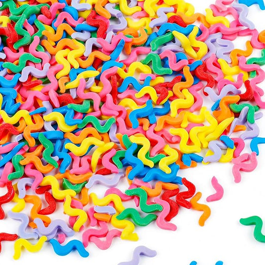 Rainbow Sprinkles for Baking, Edible Ribbons Sprinkles, Birthday Sprinkles for Cake decorating Cookies, Ice Cream and Macaron Toppings