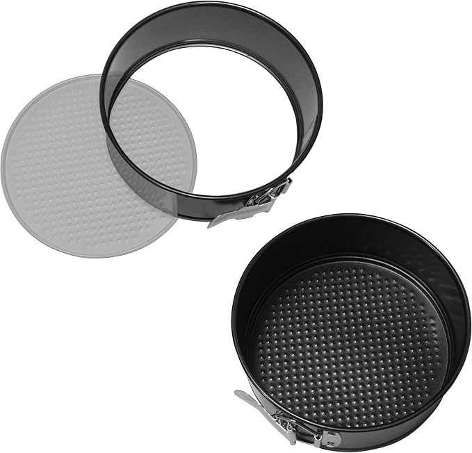 8.3 Inch Non Stick Springform Pan,Leakproof Round Cheesecake Pan with Piping Set,Accessories for 6,8 Qt Pressure Cooker,Instant pot,Air Fryer,10 Cup