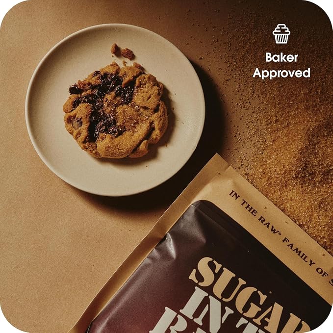 Sugar In The Raw Granulated Turbinado Cane Sugar, 4 lb Bag, 4 Pack, Pure, All-Natural Turbinado Sugar, Non-GMO Project Verified, Kosher, Vegan and Gluten Free