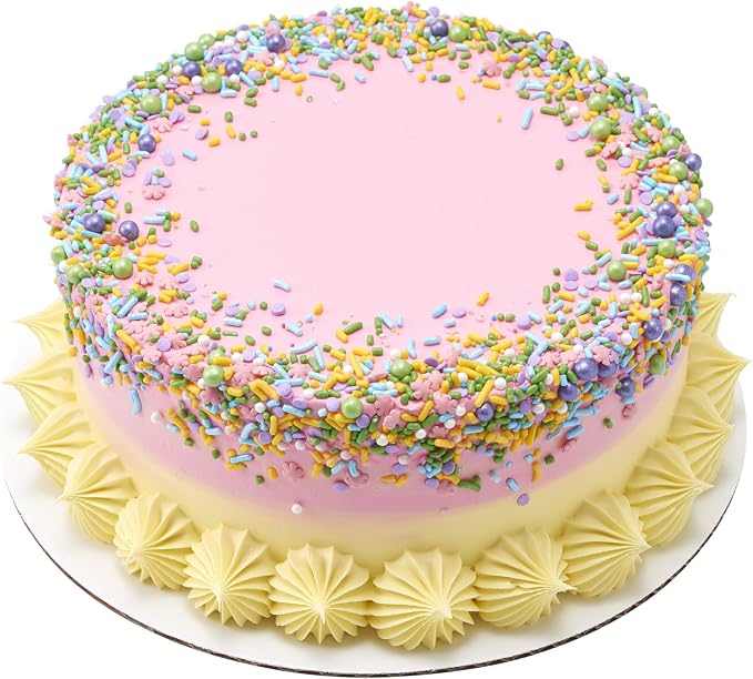 DECOPAC Bloom Sweet Bloom Deluxe Fusion Mix, 26oz, Fancy Candy Sprinkles in Handheld Container, Edible Sprinkles For Celebration Cakes, Cupcakes, Cookies and Donuts, Spring Colors