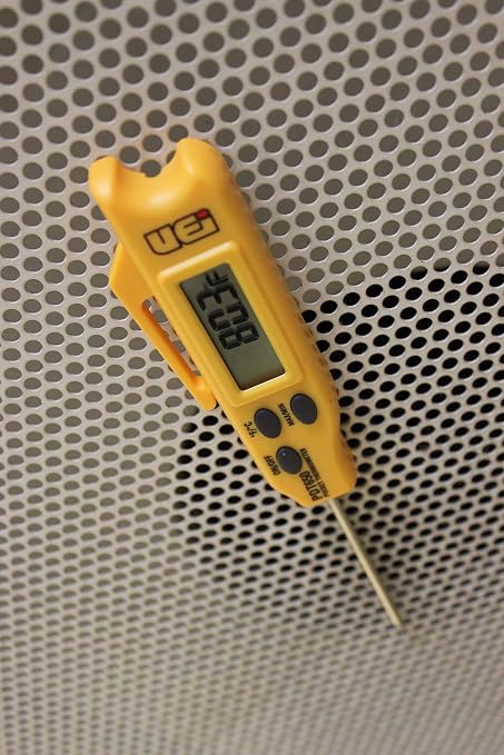 UEi Test Instruments PDT650 Folding Pocket Digital Thermometer,Yellow