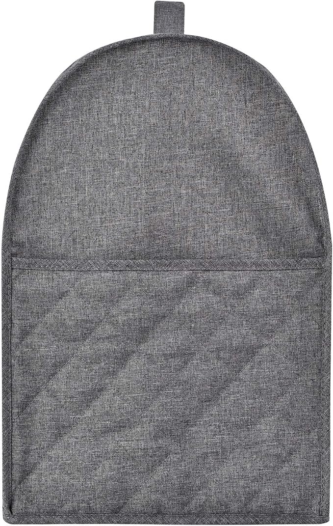 Stand Mixer Dust-proof Cover for KitchenAid Mixer，Multi Pockets for Various Kitchen Appliance Accessories，Water-resistant，Easy Cleaning (Grey, Fit for Tilt Head 4.5-5 Quart)