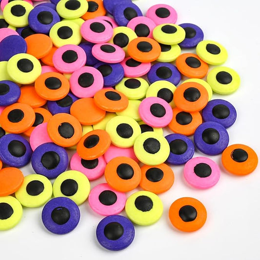 Bayep Rainbow Sprinkles for Cake Decorating Big Eyeball Candy for Ice Cream, Cookies, Baking, Cupcake Topper Colorful Sprinkles Perfect for Birthday Party Halloween Holiday Supplies 3.52 Ounce