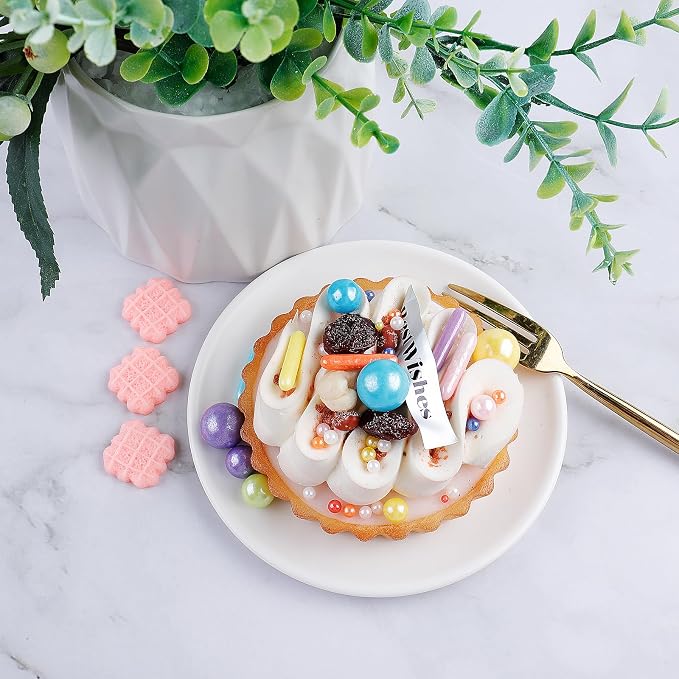 Rainbow Sprinkles for Cake Decorating, 4.6 oz Edible Pearl Rod Sprinkles for Baking Cupcake Cookies Dessert Ice Cream
