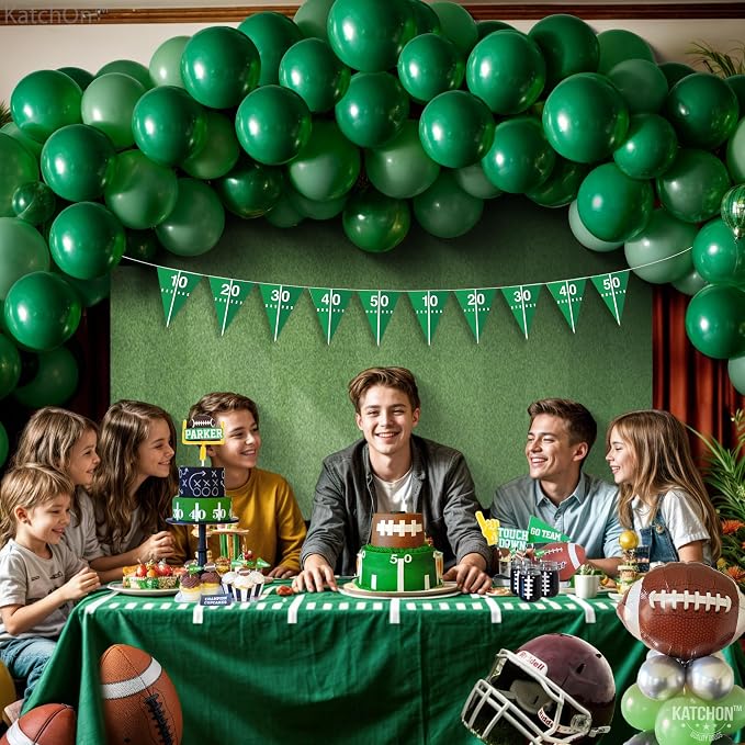 KatchOn, Dark Green Balloons - 12 Inch, Pack of 110 | Emerald Green for St Patricks Day Decorations, Birthday Decorations | St Patricks Day Balloons for Ramadan Decoration for Home | Eid Decorations