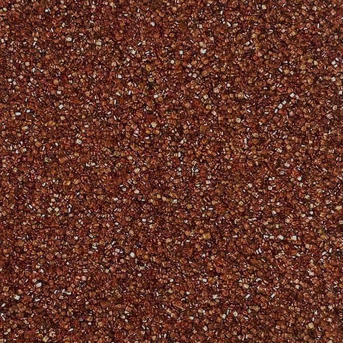 Sentovac Brown Sanding Sugar for Baking Edible Sparkling Coarse Sugar Crystals Sprinkles for Baking Topping Cake Cookie Cupcake Topper Ice Cream Decoration Supplies 3.2 OZ