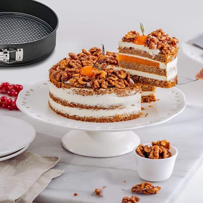 Webake Springform Pan 11 Inch Nonstick, Cheesecake Pan With Removable Bottom Large Cake Tin Baking Mold for Thanksgiving Christmas
