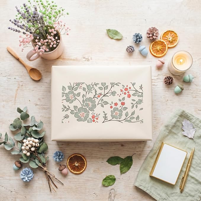 18Pcs Flower Stencils for Painting, Reusable Cake and Cookie Stencils, Floral Patterns for DIY Crafts, Wood, Fabric, and Furniture Decoration