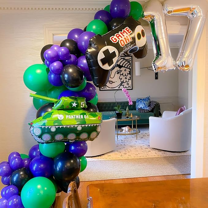 Voircoloria 110pcs Dark Purple Balloons 12inch Deep Purple Latex Party Balloons for Halloween, Graduation, Wedding, Birthday, Baby Shower, Anniversary, Valentine's Day Party Decorations