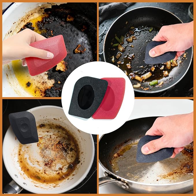 Plastic scraper bowl scraper food scraper tool scraper tool kitchen plastic scraper tool scraper for cleaning bench scraper kitchen pan scraper food scraper dish scraper 2Pcs＋1pcs cleaningbrush(3pcs)