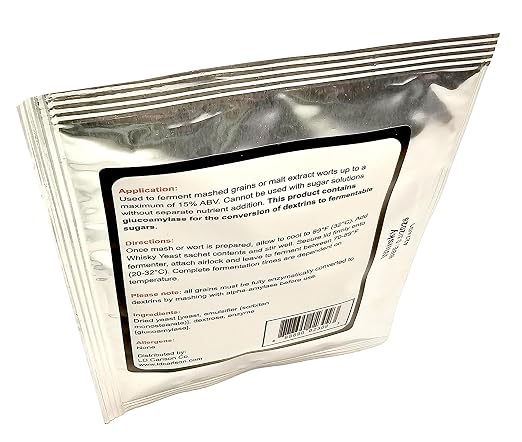 FermFast Whisky Yeast With Enzyme 30g Package
